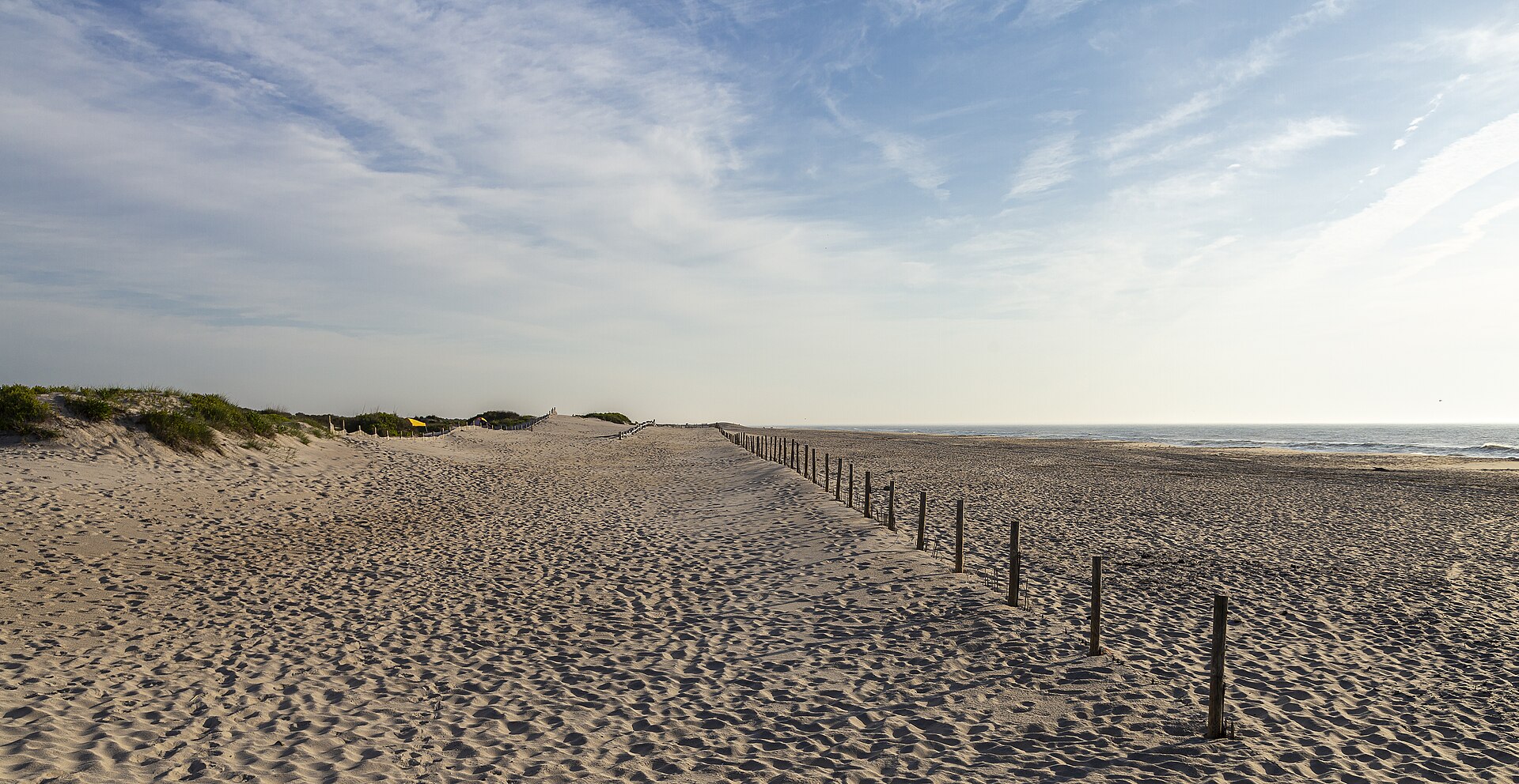 Early morning beach at Assateague Island National Seashore, a longer day trip from Janes Island State Park