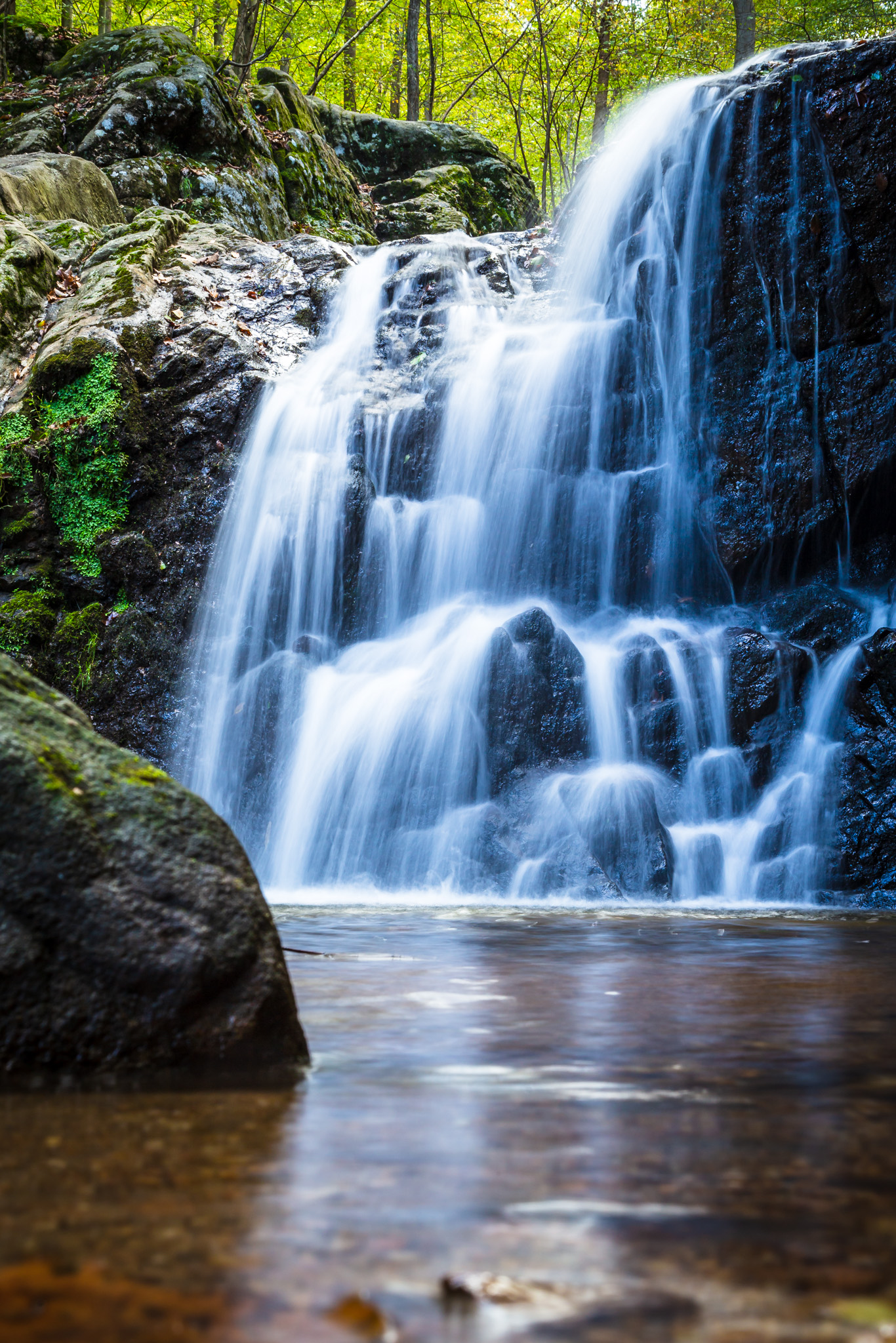 Cascade Falls in Patapsco Valley State Park near Ellicott City, Maryland