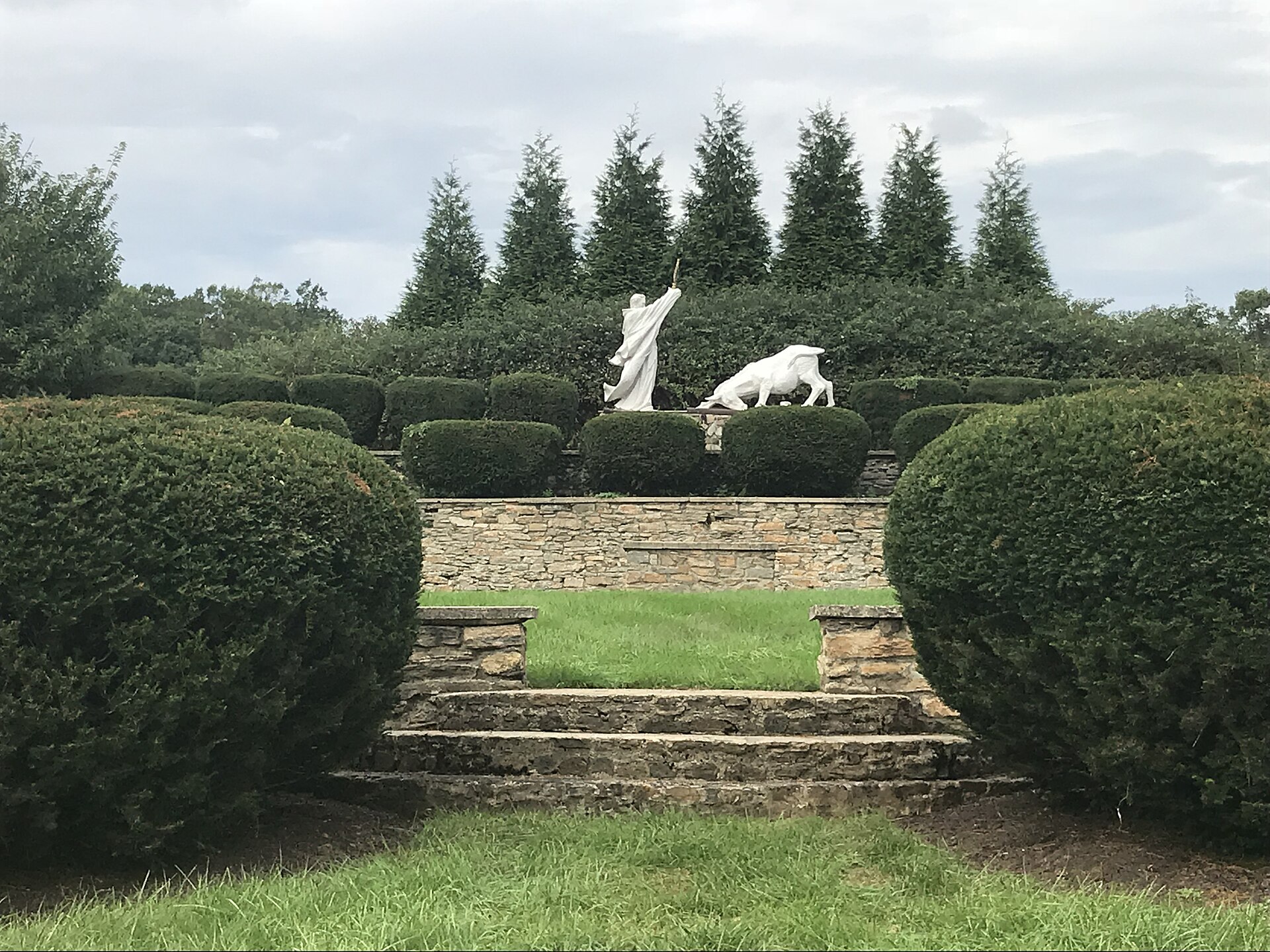 Shrine of St. Anthony and its gardens near Ellicott City, Maryland