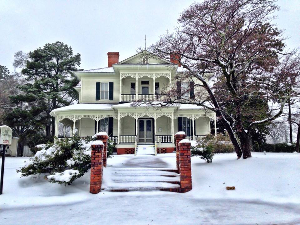 The 1897 Poe House in Fayetteville NC, a good indoor stop in winter or on a rainy day