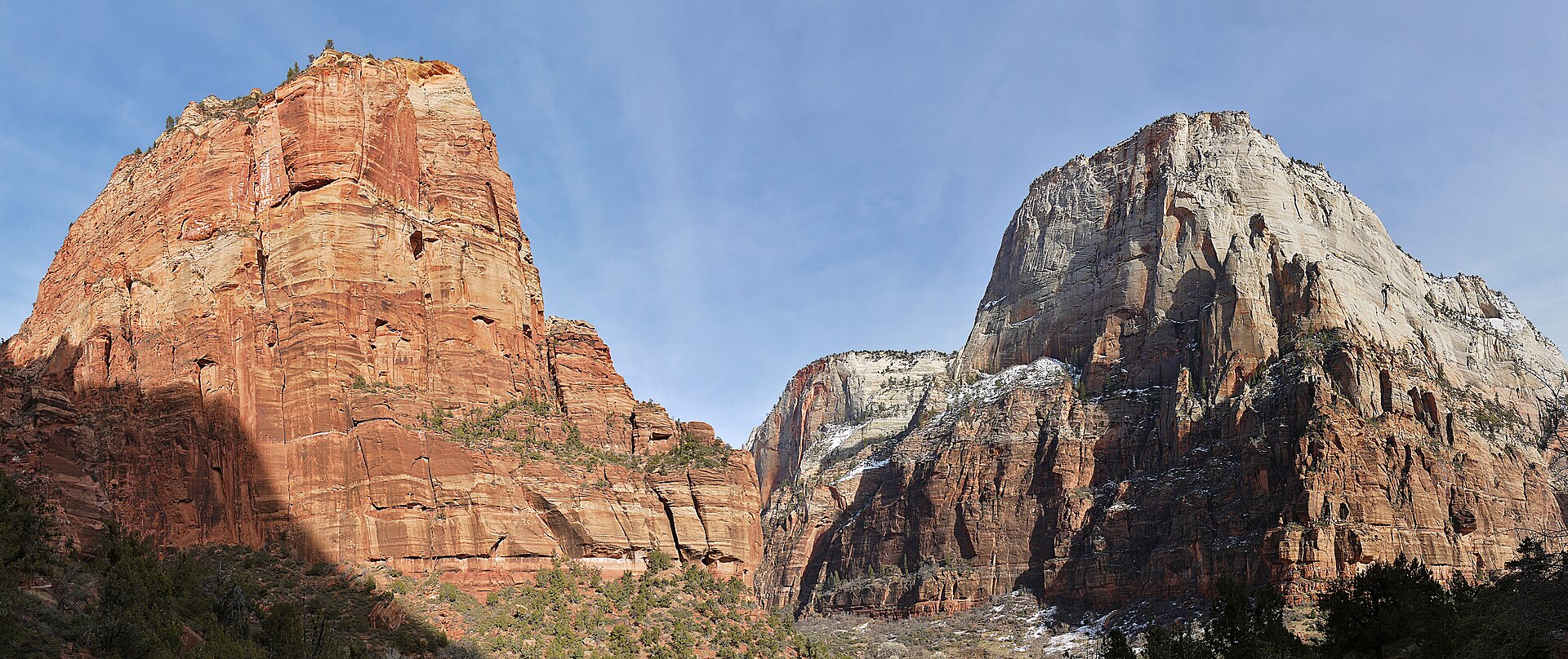 Angels Landing ridge in Zion National Park